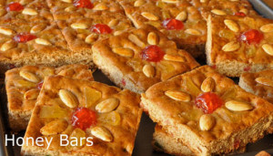 Banh Cookies hanh nhan mat ong