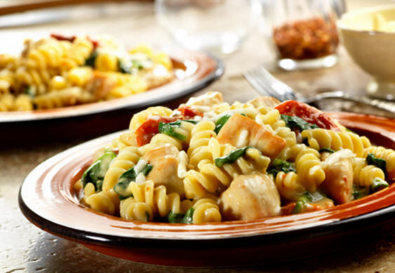 Nui xoắn Divella Fusilli số 40 - gói 500g 4 Chicken Fusilli with Spinach