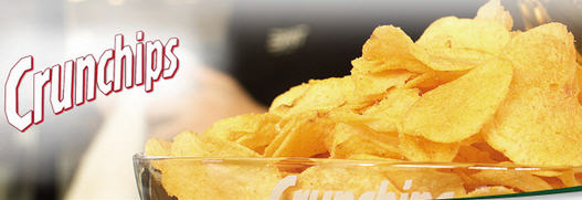 Snack khoai tây Lorenz Crunchips vị muối 100g 3 Crunchips