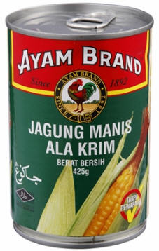 Mat sau cua Kem bap Ayam brand hop 425g