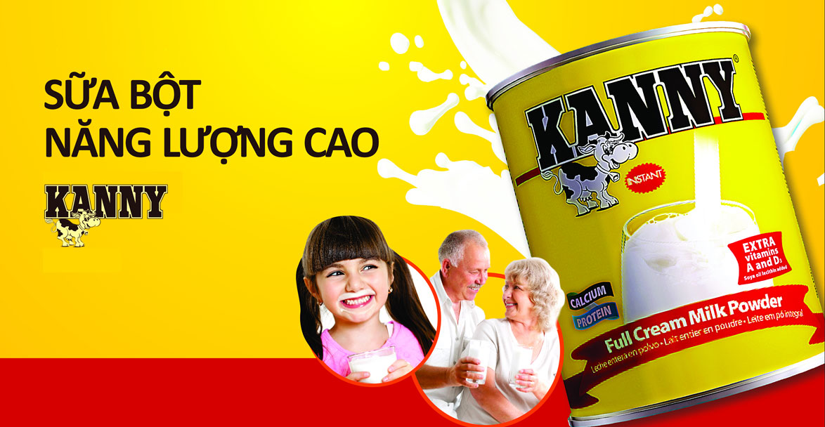 Sữa bột năng lượng cao Kanny