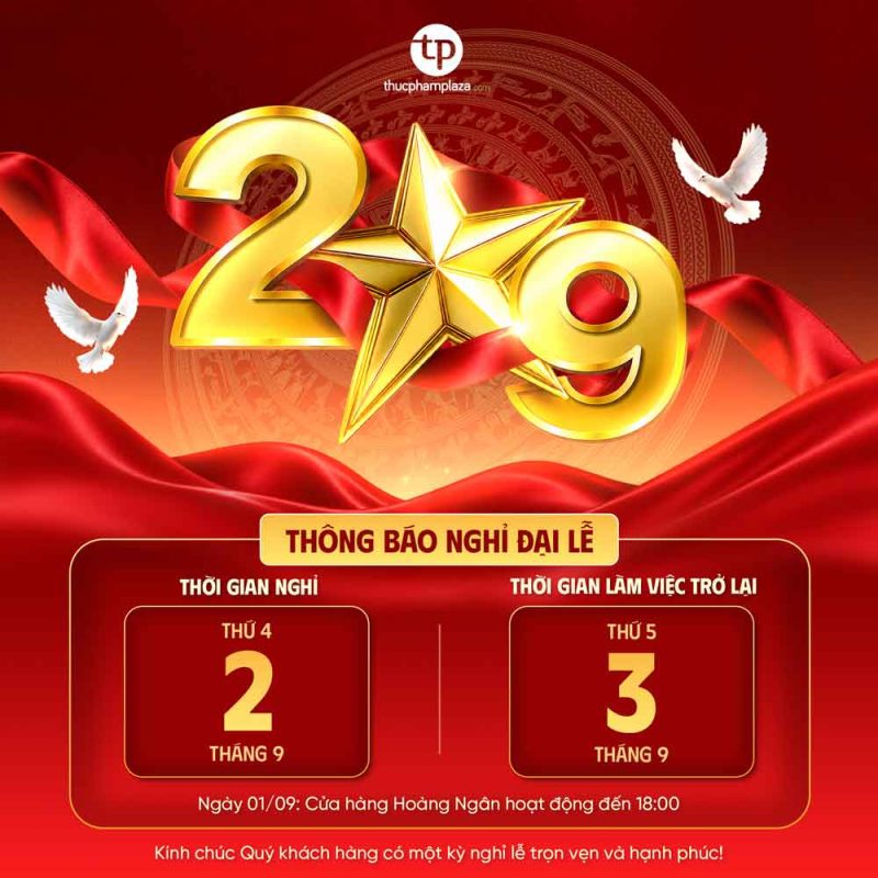 THÔNG BÁO LỊCH LÀM VIỆC 2/9 1 2t9 khach hang tp giam size 1