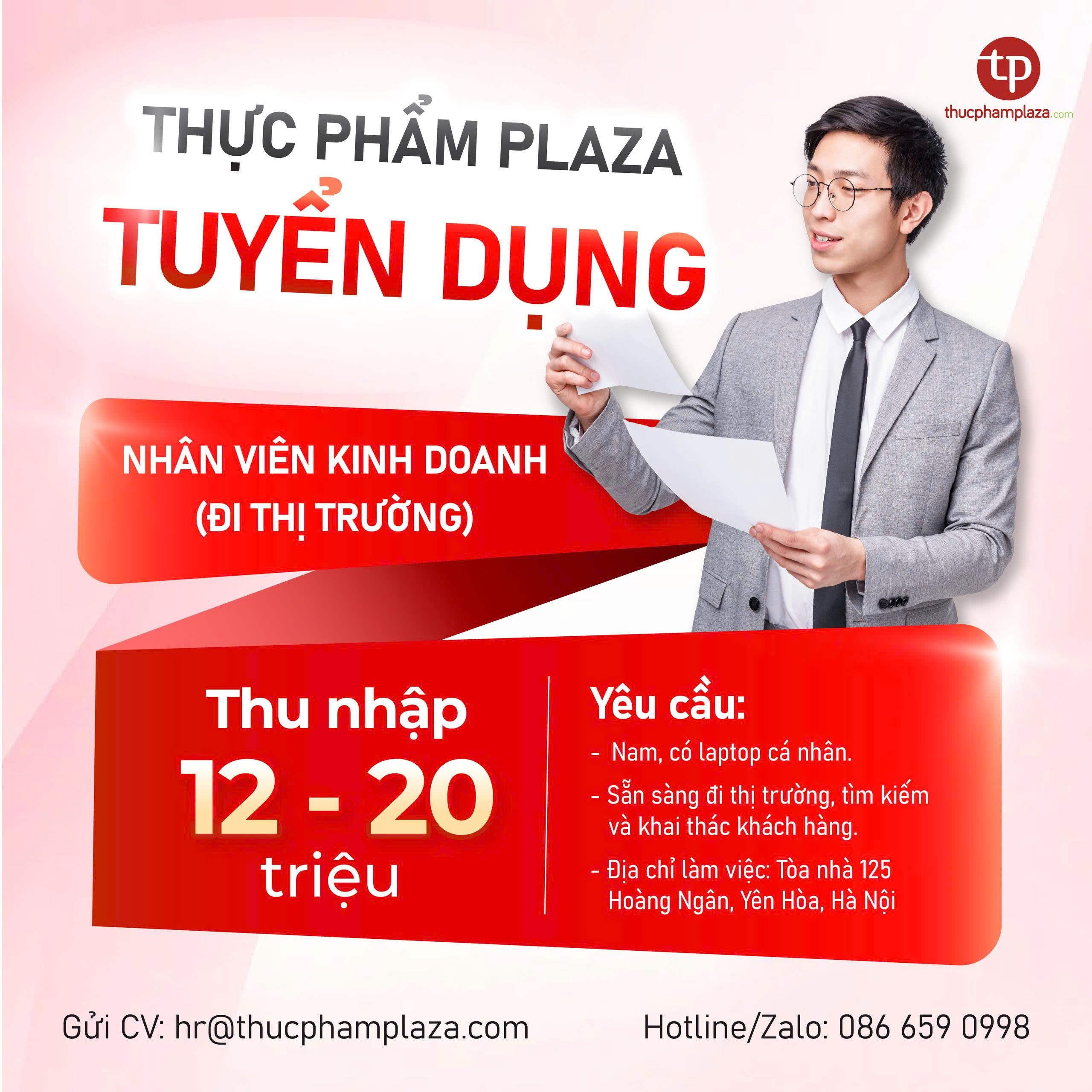 Tuyển dụng nhân viên kinh doanh