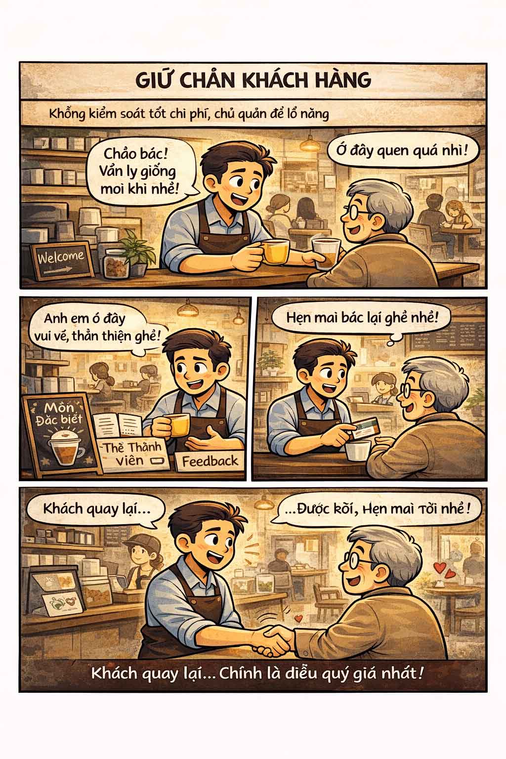 Bài toán giữ chân khách hàng luôn là quan trọng nhất 2 5