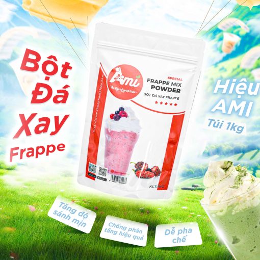Bột đá xay Frappe hiệu AMI túi 1kg