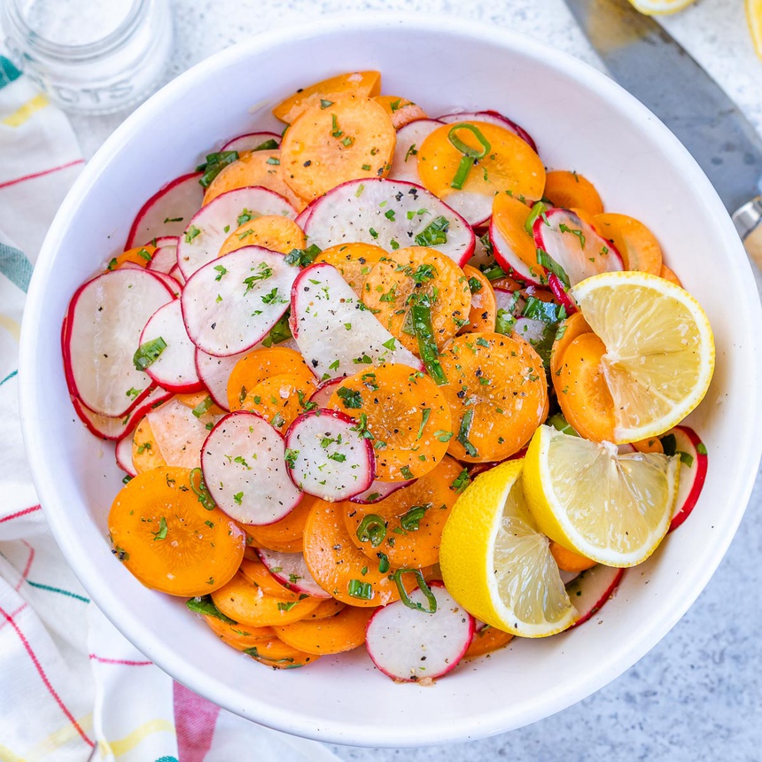 Cà rốt baby Bonduelle 400g thơm ngon 3 CFC Marinated Radish Carrot Salad Recipe