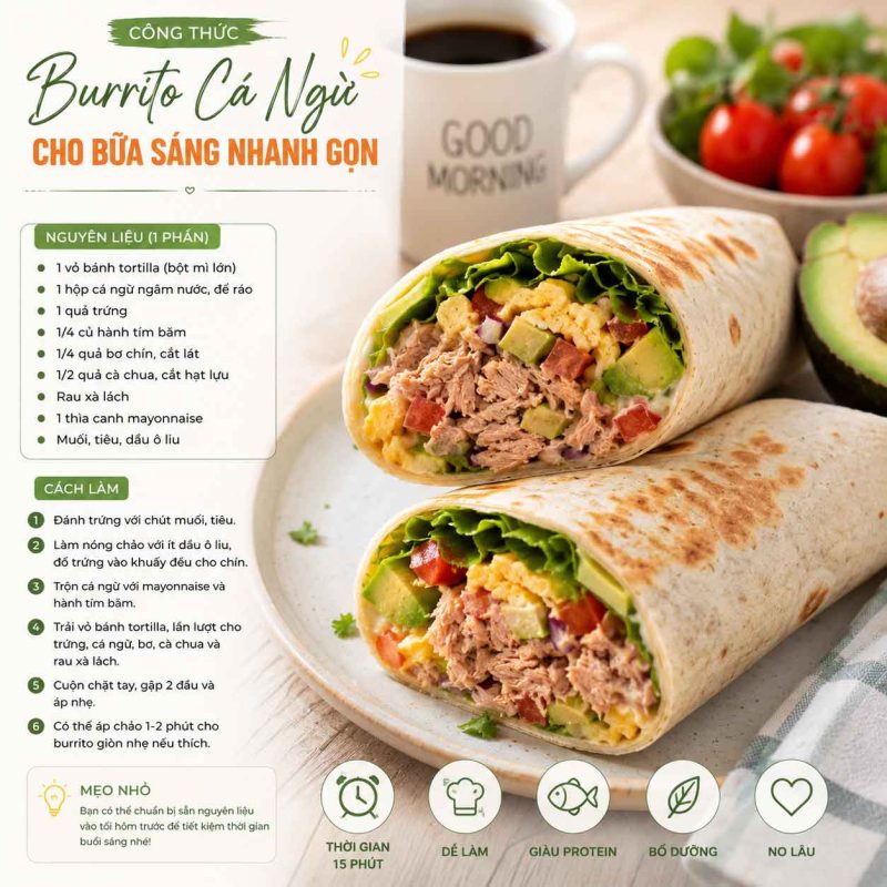 Cong thuc Burito Ca Ngu