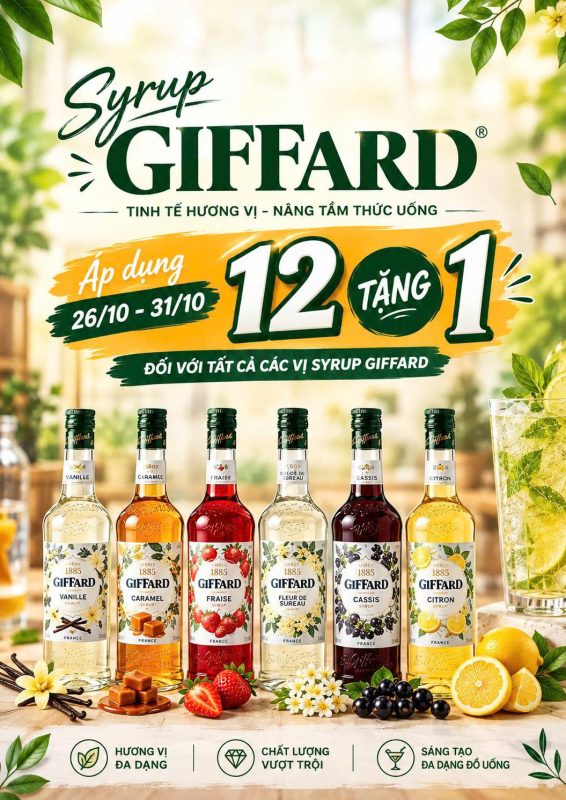 KM siro Giffard 12 tang 1