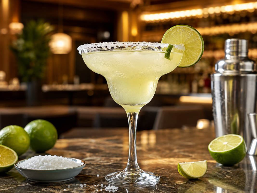 Margarita chanh muoi cho quan bar