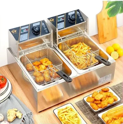 Bếp chiên đôi Sunny SN-02, chiên nhanh, tiện lợi cho quán 2 Sunny SN 02 chinh hang