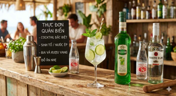 Teisseire Mojito – Bí Quyết Pha Mojito Không Cần Bạc Hà Tươi 2 Teisseire Mojito ung dung cho quan anh 1