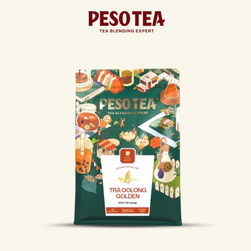 Trà Olong Vàng Peso túi 500g