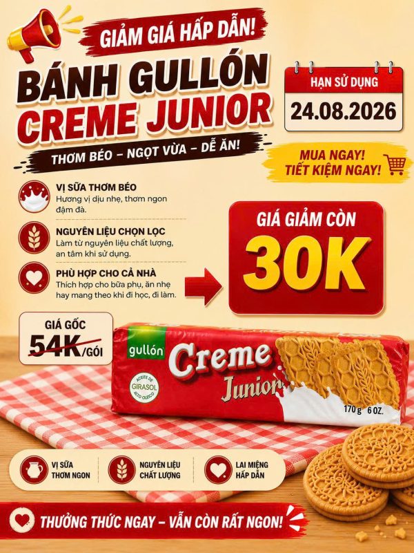 banh Gullon creme