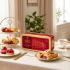 Bánh Karens Bakery Puff Pastry Vanilla 214g hộp thiếc Đỏ