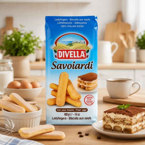 Bánh Divella SAVOIARDI Sampa - Gói 400g (date Tháng 8/2026)