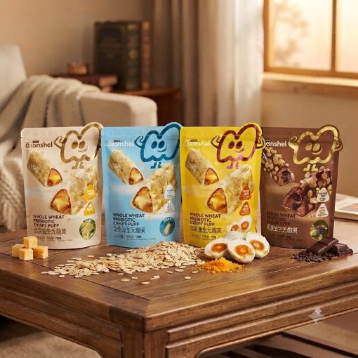 Bánh giòn yến mạch nguyên cám Monshel 190g các vị