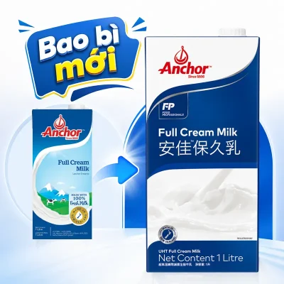 Bữa sáng dinh dưỡng cho gia đình & Mẹo bảo quản Sữa Anchor 1L 2 bao bi moi sua Anchor nguyen kem 1L 1