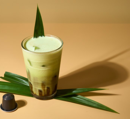 Đột phá cà phê hiện đại – khi siro Pandan kết hợp cùng espresso và cà phê phin 2 ca phe la dua e1792055028514