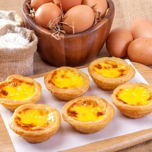 cach lam banh tart trung bang noi chien khong dau 4