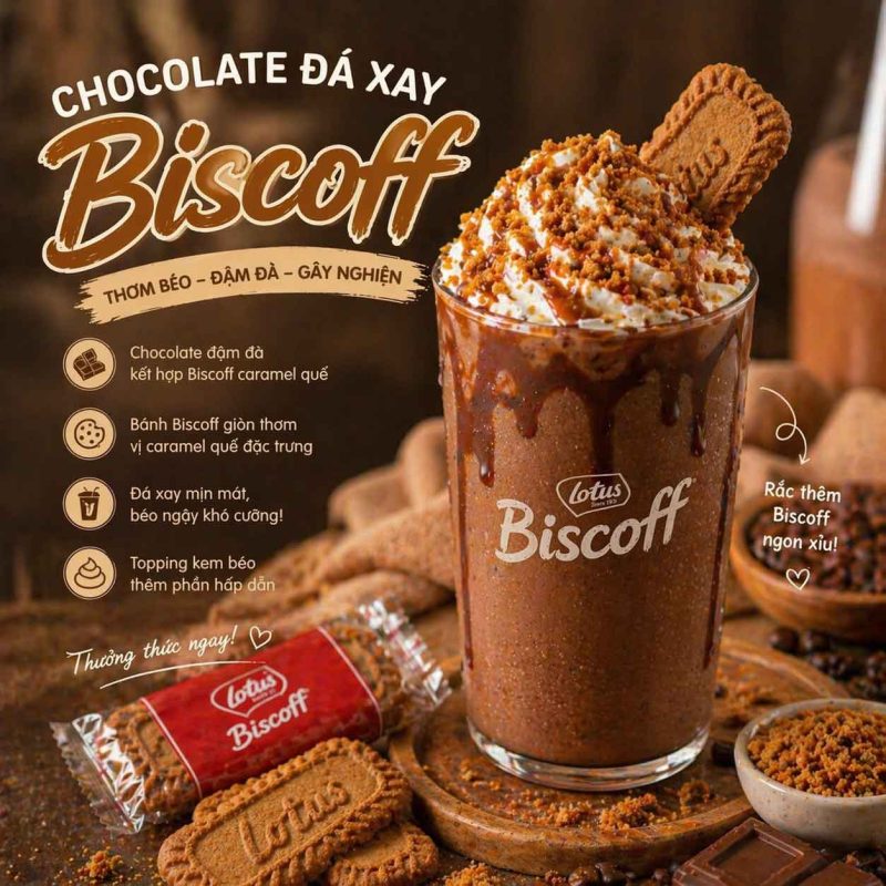 chocolate da xay banh quy Biscoff