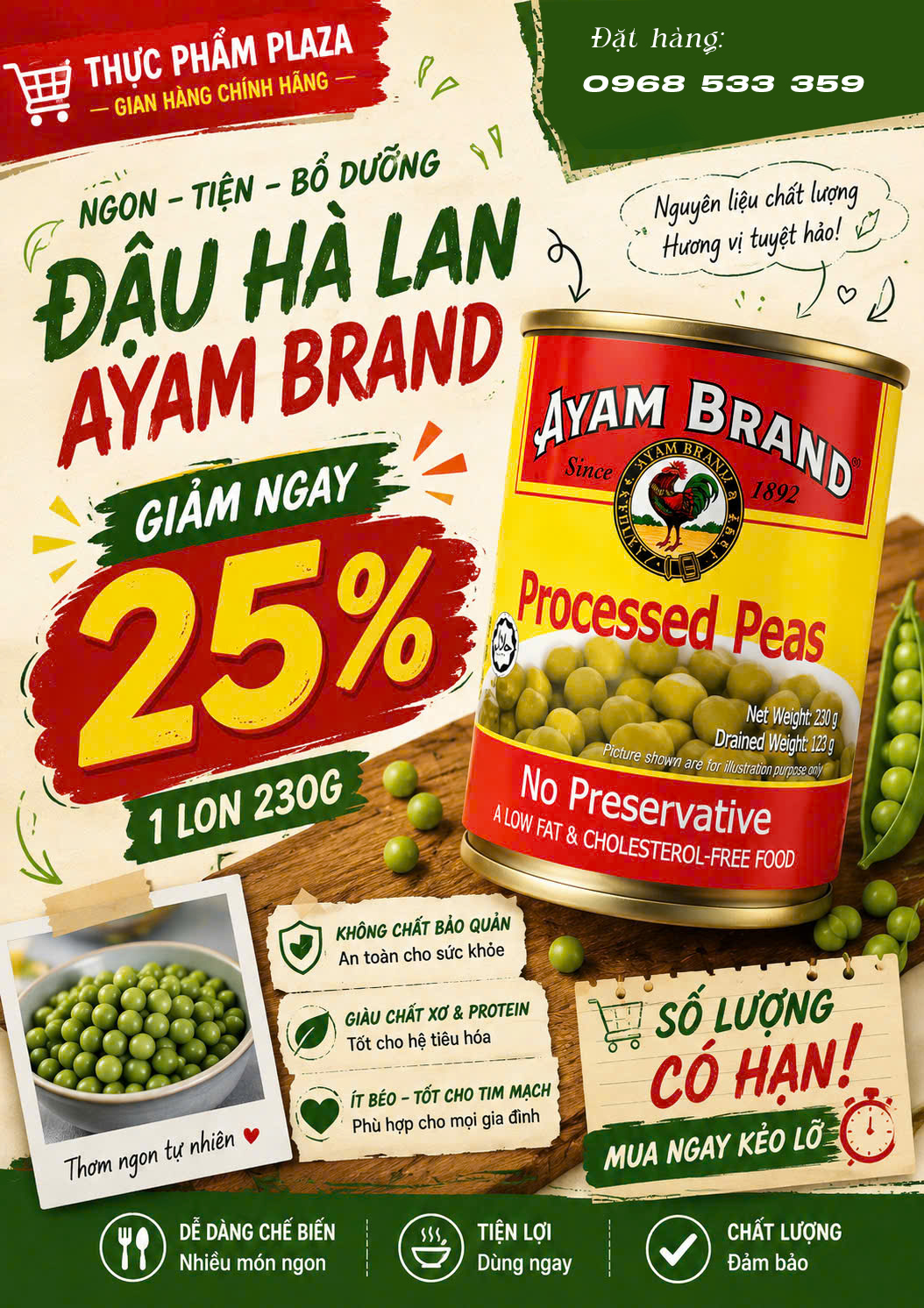 dau ha lan Ayam 1