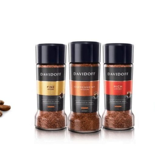 Cà phê hòa tan cao cấp Davidoff các loại tùy chọn