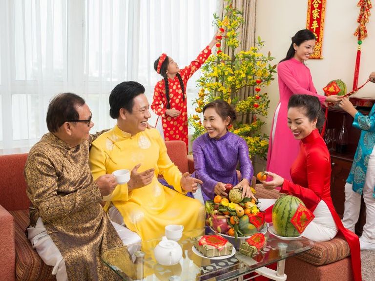 gan ket tinh than ngay TET 1