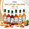 Siro Giffard chai bé 350ml đủ vị cho quán