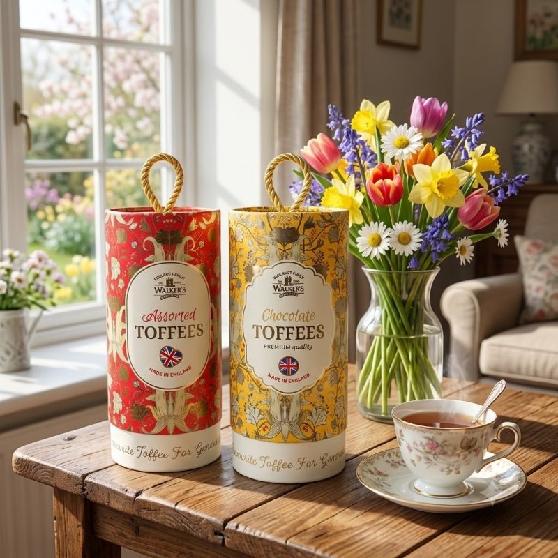Kẹo Toffees Walker's 150g các loại, thơm ngon, sang trọng 2 keo toffees cac loai
