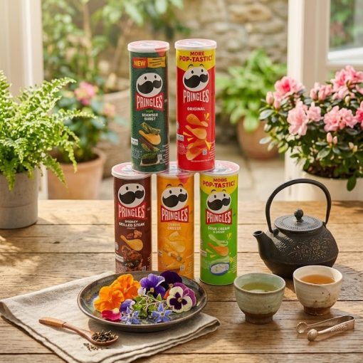 Khoai tây chiên Pringles hộp to các vị thơm ngon