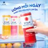 Trà lên men Star Kombucha lon 250ml đủ hương vị