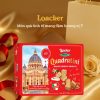 Bánh xốp vani hạt dẻ Loacker hộp thiếc 250g