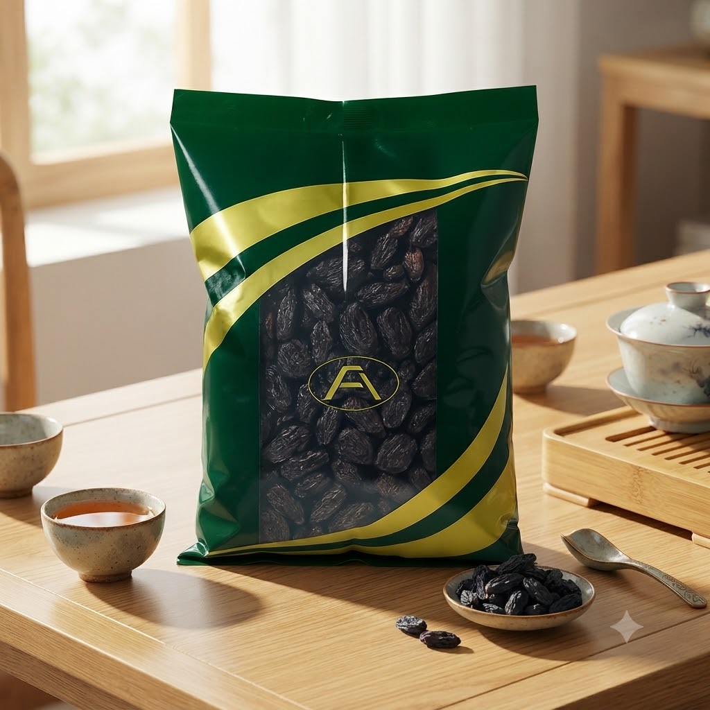 Mận Khô Tách Hạt Atlas - Pitted Prunes 1kg 1 man say tach hat Atlas 1kg