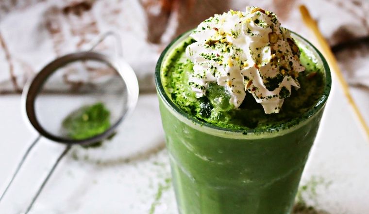 matcha kem sua beo
