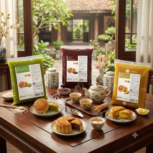 Nhân bánh trung thu Hola túi 1kg các vị
