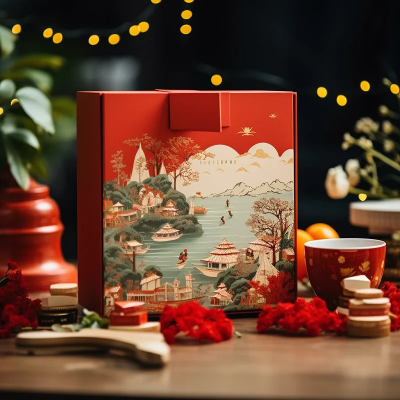 Hộp quà Tết: Lựa chọn quà tặng độc đáo cho mùa xuân 1 Hộp quà Tết