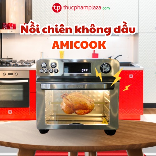 Trợ thủ đắc lực trong bếp - Nồi chiên không dầu Amicook 2 Trợ thủ đắc lực trong bếp - Nồi chiên không dầu Ami Cook