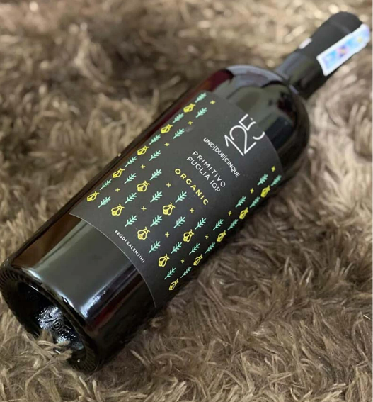 125 Primitivo Organic medium