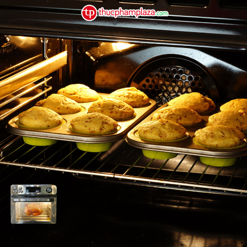 Trợ thủ đắc lực trong bếp - Nồi chiên không dầu Amicook 3 Kiểu dáng, thiết kế hiện đại