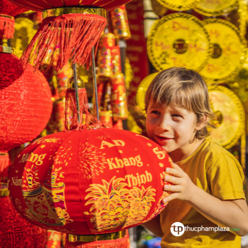 Hộp quà Tết: Nụ cười tươi tắn