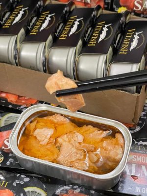 Cá hồi ngâm dầu Vitafish