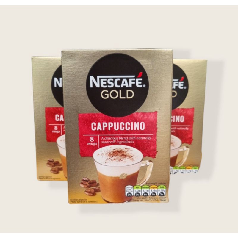 Cà phê hòa tan NESCAFE Cappuccino - hộp 124g 1 4638200e64a49f40b1c80650de011624