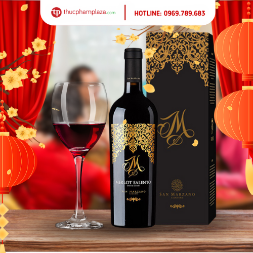 Vang đỏ San Marzano M Malvasia Nera – chai 75cl
