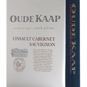 Rượu vang đỏ Nam Phi Oude Kaap "Cinsault Cabernet Sauvignon" - bịch 3L