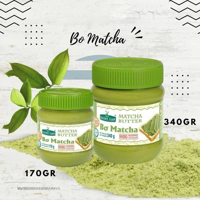 Bơ Matcha Golden Farm 170g & 340g 1 515667227 1146860000818389 8692299125742878045 n