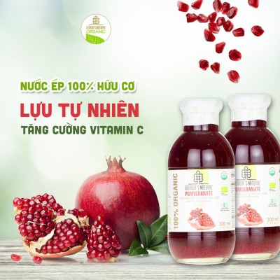 Nước lựu đỏ hữu cơ hiệu Georgia's Natural -