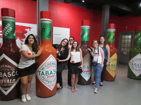 Sốt ớt Tabasco - hương vị độc đáo 2 7 bottles Tabasco museum