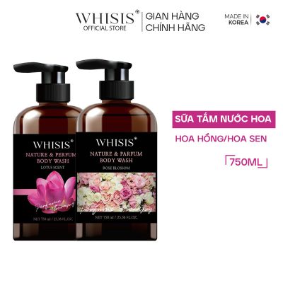 Sữa tắm Whisis hương hoa hồng - Chai 750ml 2 8809803050739 4 medium