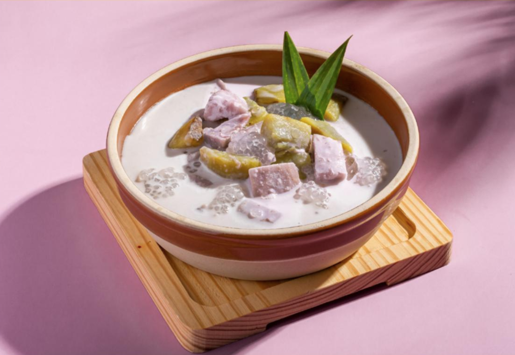 Công thức chè Bobochacha (Bubur ChaCha) chuẩn Malaysia 3 Chà Bobochacha (Bubur Chacha)