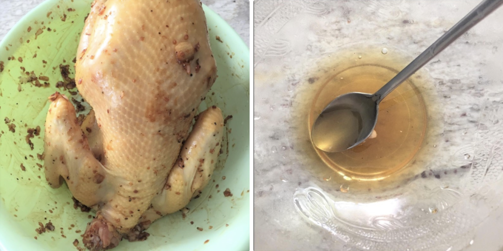 Cách làm gà nướng Giáng sinh từ gà ta bằng Amicook thơm ngon, mềm ngọt 5 làm gà nướng giáng sinh